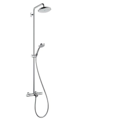 Hansgrohe Croma 220 Air 1jet Showerpipe Wanne -