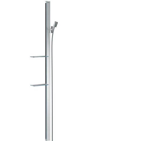 Hansgrohe 27645000 Unica´E Brausestange Höhe: 1500 mm, chrom 