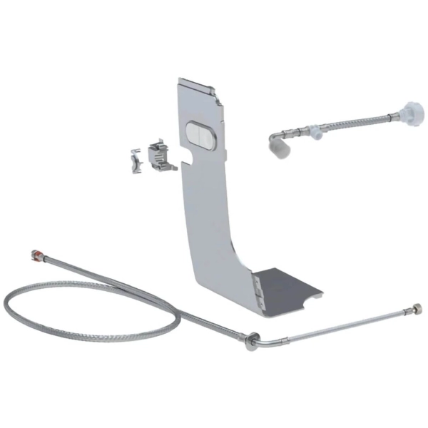 Geberit 147.031.11.1 Wasseranschlussset für Kappa Unterputzspülkästen 15 cm für AquaClean Mera WC-Komplettanlagen weiss-alpin