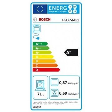 Bosch-HSG656XS1 Serie | 8 Einbau Dampfbackofen Edelstahl-
