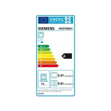 Siemens-HE557GBS1C iQ500 Einbau-Herd Edelstahl-