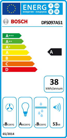 Bosch DFS097A51 Energieeffizienzklasse Bosch DFS097A51 Energieeffizienzklasse