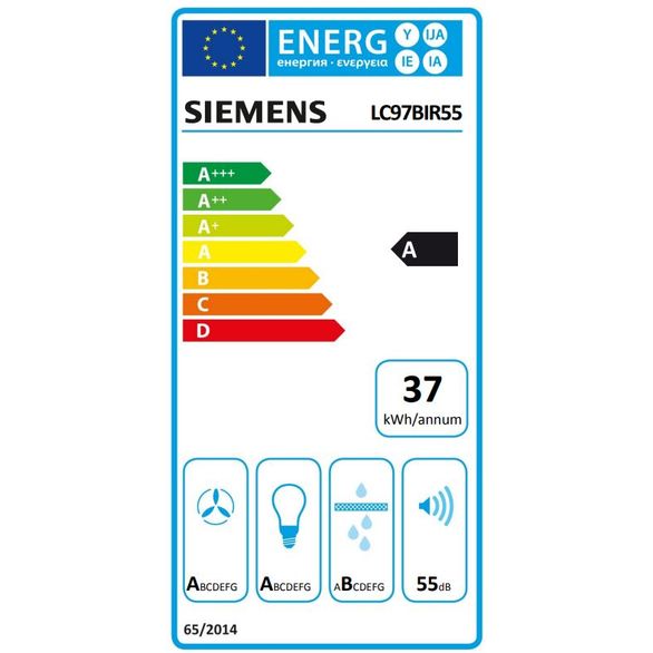 Siemens StudioLine LC97BIR55 Energieeffizienzklasse Siemens StudioLine LC97BIR55 Energieeffizienzklasse