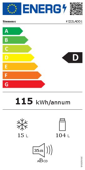 Gaggenau Vario Einbau-Kühl-Gefrier-Kombination mit Gefrierbereich unten Serie 200 177.2 x 55.8 cm RB 289 300 Energieeffizienzklasse Gaggenau Vario Einbau-Kühl-Gefrier-Kombination mit Gefrierbereich unten Serie 200 177.2 x 55.8 cm RB 289 300 Energieeffizienzklasse