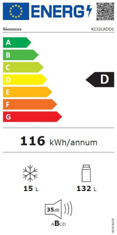 Siemens KI32LADD1 Energieeffizienzklasse Siemens KI32LADD1 Energieeffizienzklasse