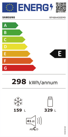 Samsung RF48A400EM9 Energieeffizienzklasse Samsung RF48A400EM9 Energieeffizienzklasse