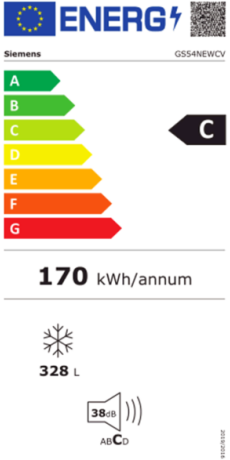  Siemens GS54NEWCV Energieeffizienzklasse