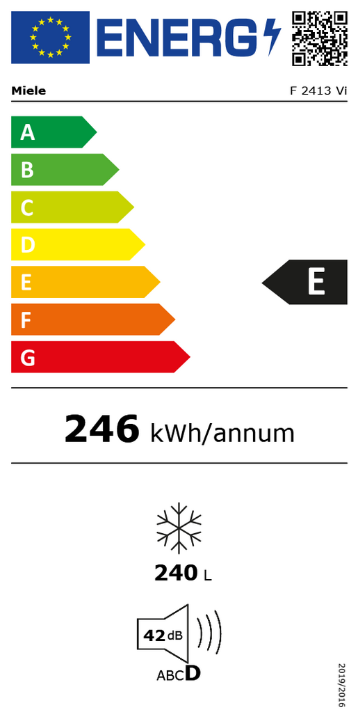 Miele F 2413 Vi Energieeffizienzklasse Miele F 2413 Vi Energieeffizienzklasse