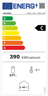 LIEBHERR MRFec 4001 Performance Variante I47 Energieeffizienzklasse LIEBHERR MRFec 4001 Performance Variante I47 Energieeffizienzklasse