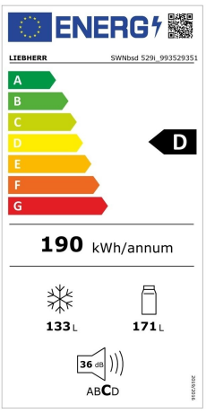  LIEBHERR XRCbs 5295 Energieeffizienzklasse