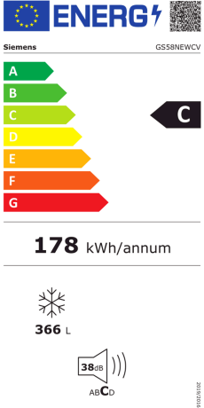 Siemens GS58NEWCV Energieeffizienzklasse Siemens GS58NEWCV Energieeffizienzklasse