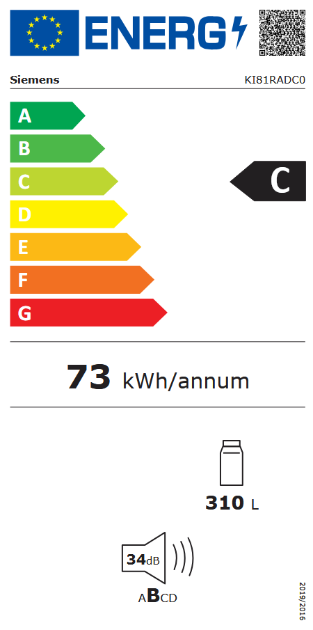 Siemens KI81RADC0 Energieeffizienzklasse Siemens KI81RADC0 Energieeffizienzklasse