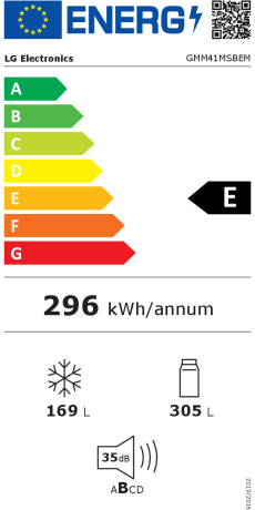 LG Electronics GMM41MSBEM Energieeffizienzklasse LG Electronics GMM41MSBEM Energieeffizienzklasse