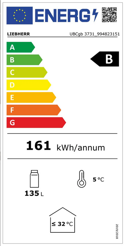 LIEBHERR UBCgb 3731 Weinkühlschrank Unterbau Energieeffizienzklasse LIEBHERR UBCgb 3731 Weinkühlschrank Unterbau Energieeffizienzklasse