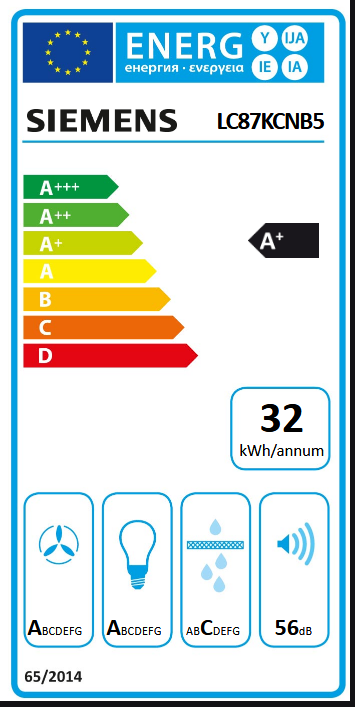 Siemens StudioLine LC87KCNB5 IQ500 Energieeffizienzklasse Siemens StudioLine LC87KCNB5 IQ500 Energieeffizienzklasse